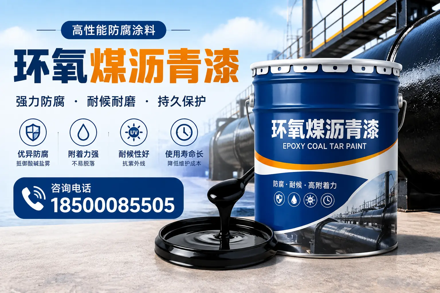 如何选择适合的环氧煤沥青漆？专家建议在拉萨的最佳选项